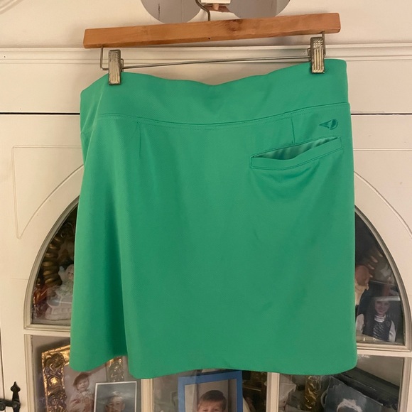 Grand Slam Green A-Line Sports Skort Casual L - Picture 2 of 4